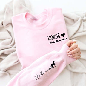 Custom Horse Rider Mom Sweatshirt