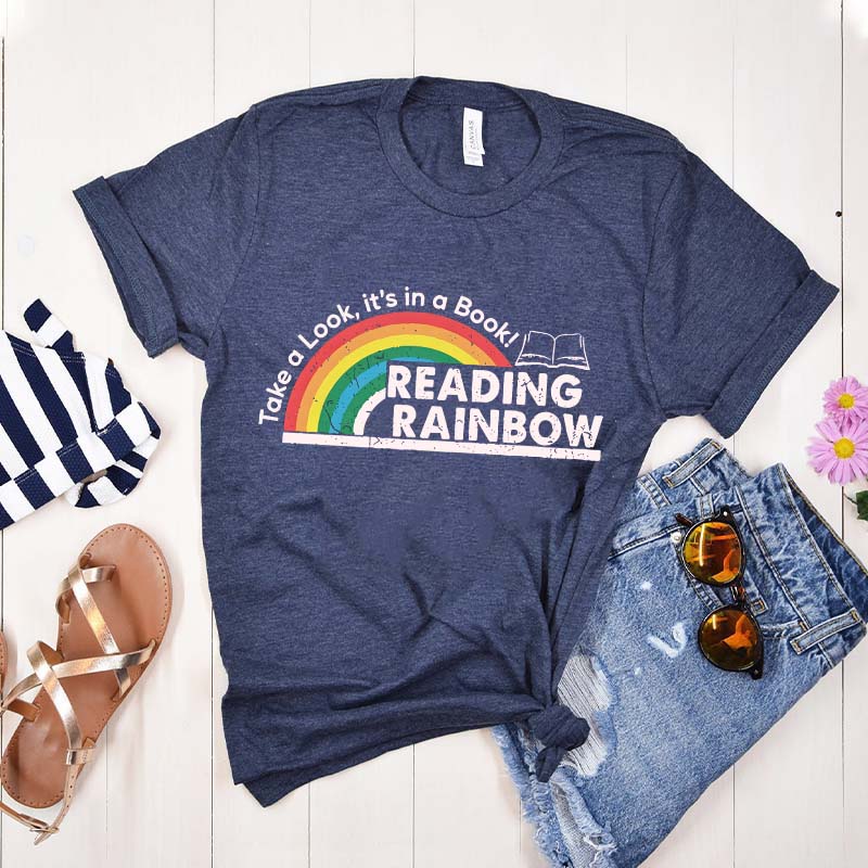 Vintage Take a Look Its in a Book T-Shirt