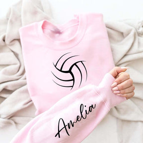 Personalized Volleyball Player Sweatshirt