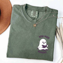 Read More Booooks Cute Spooky Teacher T-Shirt