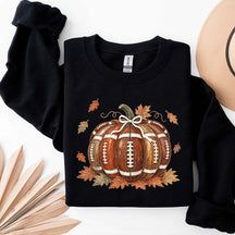 Fall Game Day Football Pumpkin Sweatshirt
