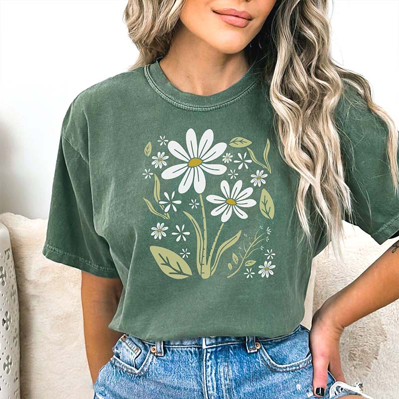 Cute Spring Summer Wildflower T-Shirt