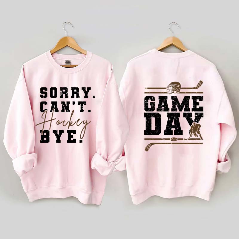 Game Day Hockey Vibes Player Sweatshirt