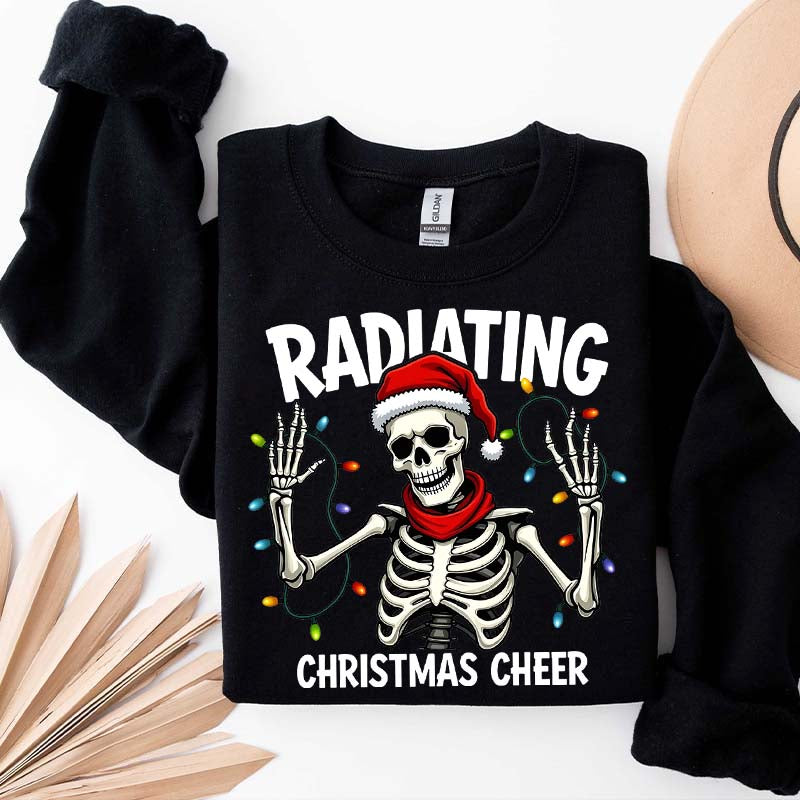 Radiating Christmas Cheer Sweatshirt