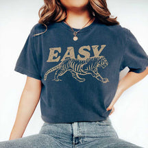 Easy Tiger Retro Boho Hippie T-Shirt