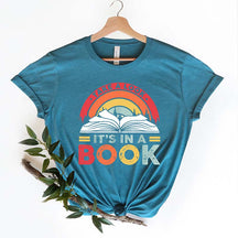 Take a Look it's in a Book Rainbow T-Shirt