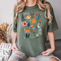 Comfort Colors Retro Flower Summer T-Shirt