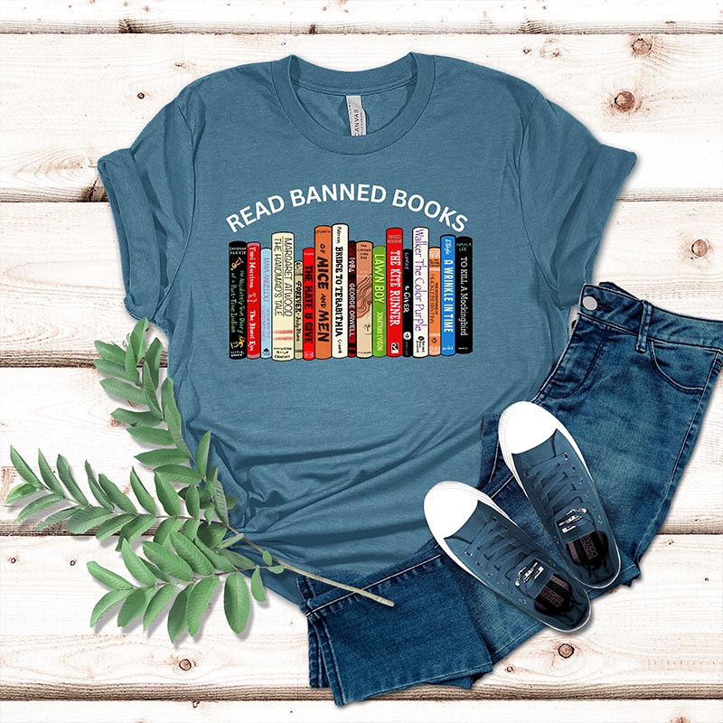 Read Banned Books Reading T-Shirt