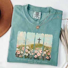 Retro Floral Cozy Religious T-Shirt