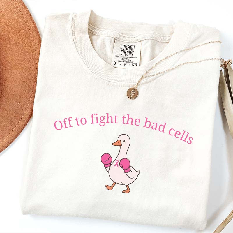 Off To Fight The Bad Cells T-Shirt