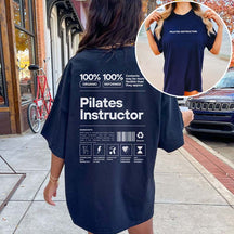 Funny Pilates Instructor Workout T-Shirt