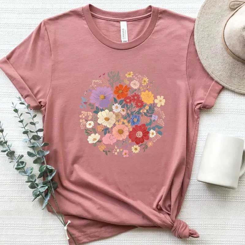 Flowers Nature Lover Gardening T-Shirt