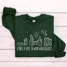 Christian True Story Nativity Sweatshirt