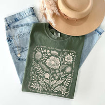 Boho Floral Bible Verse T-Shirt