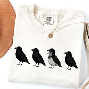 Funny Crow Pigeon T-Shirt