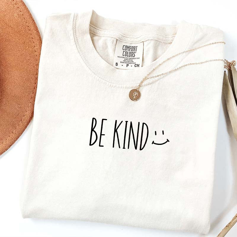 Minimalist Be Kind Smile Kindness Matters T-Shirt