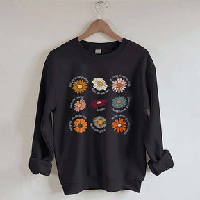 Flowers Bloom With Grace Sweatshirt