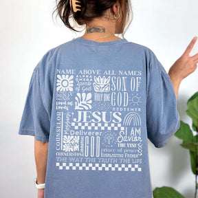 Faith Based Names of Jesus T-Shirt