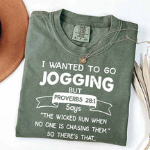 I Just Wanted To Go Jogging T-Shirt