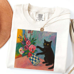 Comfort Colors Cat Artist T-Shirt