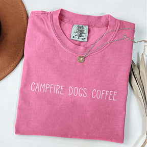 Campfire Dogs Coffee T-Shirt