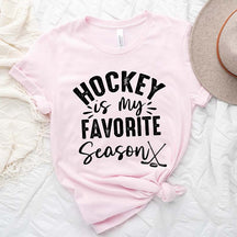 Funny Hockey Is My Favorite Season T-Shirt