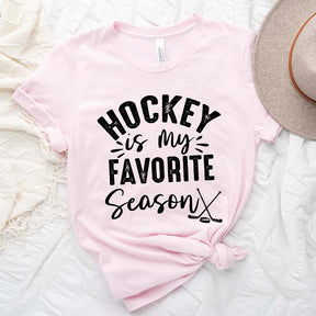 Funny Hockey Is My Favorite Season T-Shirt