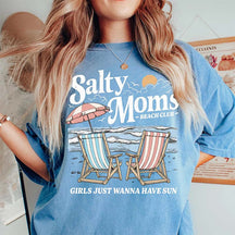 Salty Moms Beach Club T-Shrit