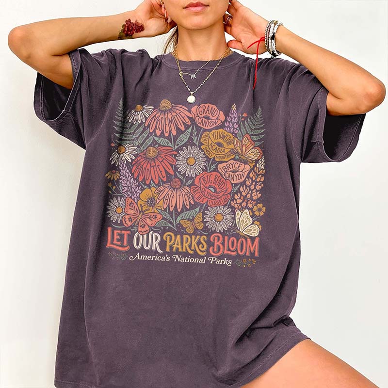 63 National Parks Wildflower T-Shirt
