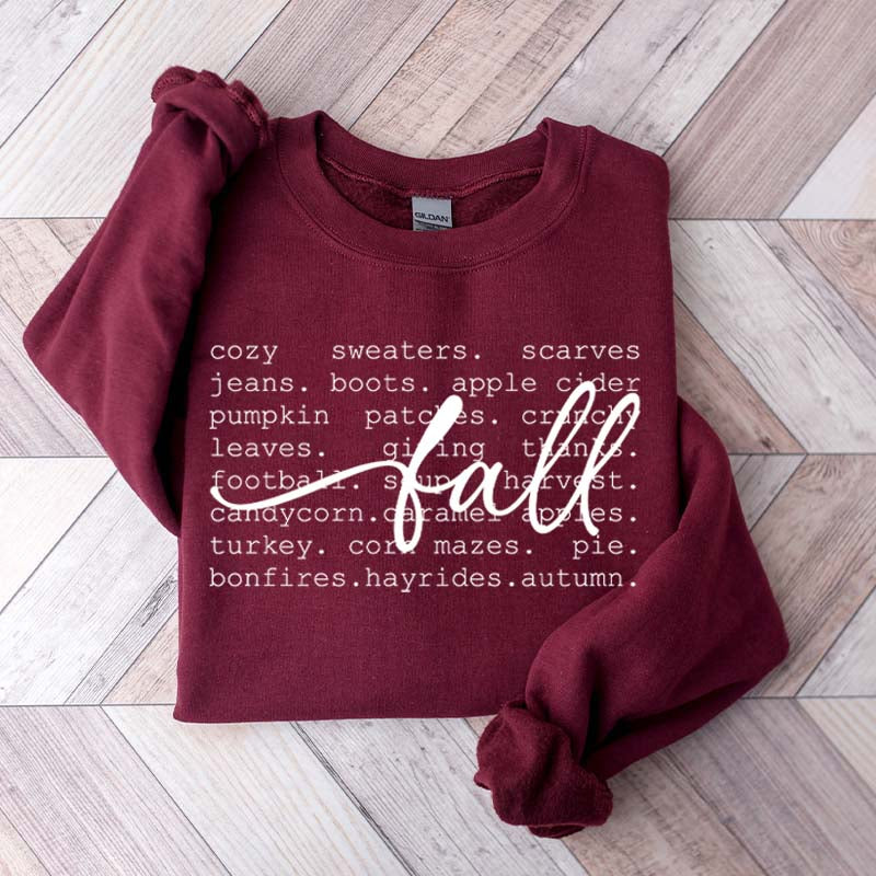 Fall Definition Sweatshirt