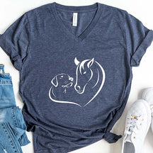 Horse Dog Lover T-Shirt