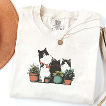 Salty Cats and Plants T-Shirt