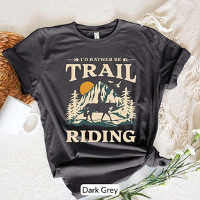 Trail Riding Horse Lover T-Shirt