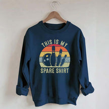 This Is My Spare Retro Bowling Sweatshirt
