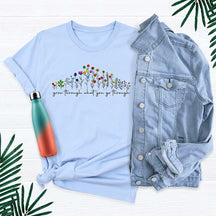 Grow Through What You Go Through Wildflower T-Shirt