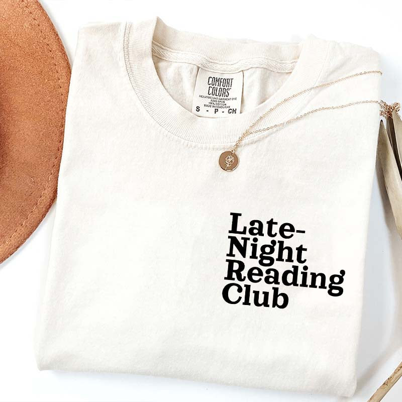 Late-Night Reading Club T-Shirt