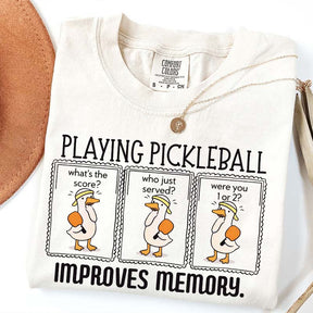 Pickleball Player Comfort Colors T-Shirt