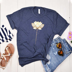Lotus Flower Positive Energy Yoga T-Shirt