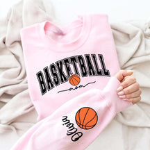 Personalized Basketball Mom Sweatshirt
