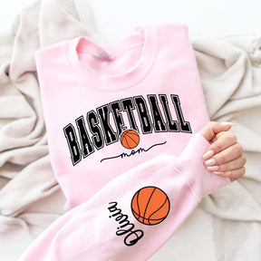 Personalized Basketball Mom Sweatshirt