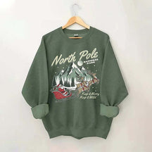 North Pole National Park Christmas Sweatshirt