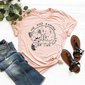 Karma Is A Cat Concert T-Shirt