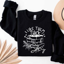 I Like Them Thick and Spicy Reader Sweatshirt