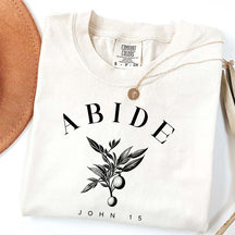 ABIDE Faith Based Streetwear T-Shirt