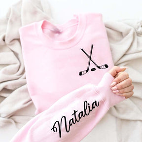 Personalized Hockey Name Sweatshirt