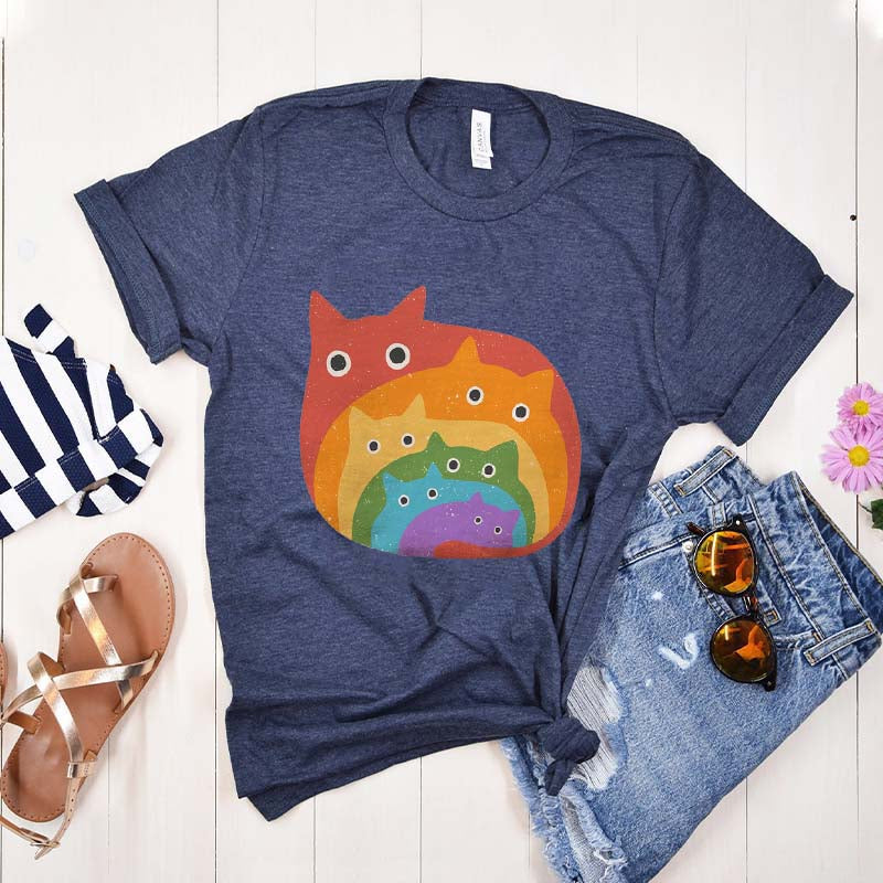 Rainbow Cats T-Shirt