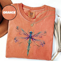 Comfort Color Bright Golden Dragonfly T-Shirt