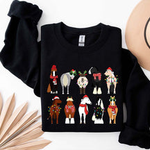 Horse Lover Animal Christmas Cute Sweatshirt