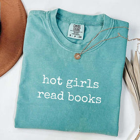 Hot Girls Read Books T-Shirt