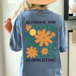 Sunshine and Summertime Flowers T-Shirt